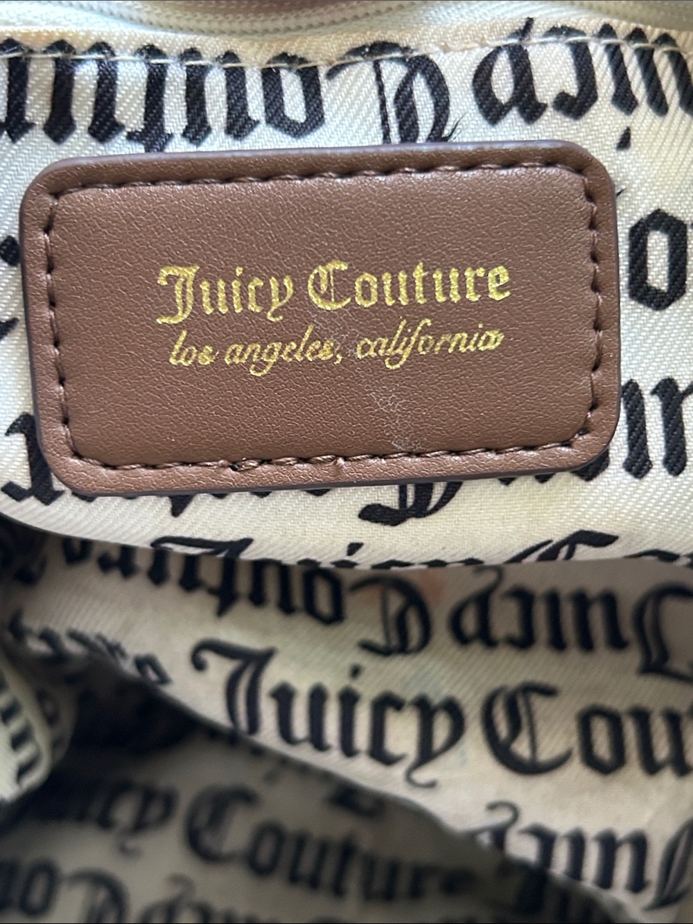 Juicy Couture Brown Tote Purse - Picture 9 of 14